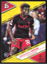 Amankwah Forson, Kartička, 2023-24 Topps Superstars UEFA Club Competitions, BASE