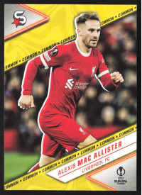 Alexis Mac Allister, Kartička, 2023-24 Topps Superstars UEFA Club Competitions, BASE