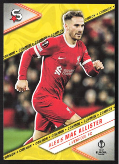 Alexis Mac Allister, Kartička, 2023-24 Topps Superstars UEFA Club Competitions, BASE