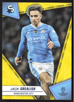 Jack Grealish, Kartička, 2023-24 Topps Superstars UEFA Club Competitions, BASE