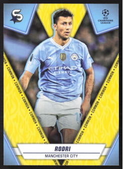 Rodri, Kartička, 2023-24 Topps Superstars UEFA Club Competitions, BASE