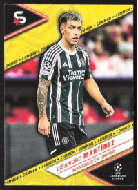 Lisandro Martínez, Kartička, 2023-24 Topps Superstars UEFA Club Competitions, BASE