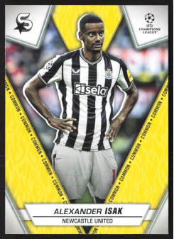 Alexander Isak, Kartička, 2023-24 Topps Superstars UEFA Club Competitions, BASE