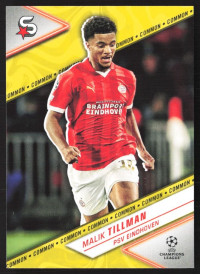 Malik Tillman, Kartička, 2023-24 Topps Superstars UEFA Club Competitions, BASE