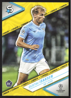 Gustav Isaksen, Kartička, 2023-24 Topps Superstars UEFA Club Competitions, BASE