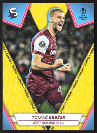 Tomáš Souček, Kartička, 2023-24 Topps Superstars UEFA Club Competitions, BASE