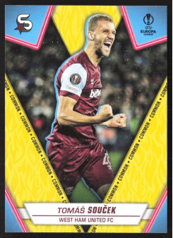 Tomáš Souček, Kartička, 2023-24 Topps Superstars UEFA Club Competitions, BASE