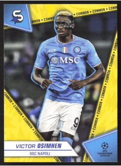 Victor Osimhen, Kartička, 2023-24 Topps Superstars UEFA Club Competitions, BASE