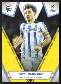 Mikel Oyarzabal, Kartička, 2023-24 Topps Superstars UEFA Club Competitions, BASE