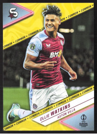 Ollie Watkins, Kartička, 2023-24 Topps Superstars UEFA Club Competitions, BASE