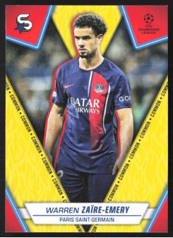 Warren Zaïre-Emery, Kartička, 2023-24 Topps Superstars UEFA Club Competitions, BASE