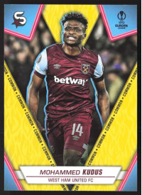Mohammed Kudus, Kartička, 2023-24 Topps Superstars UEFA Club Competitions, BASE