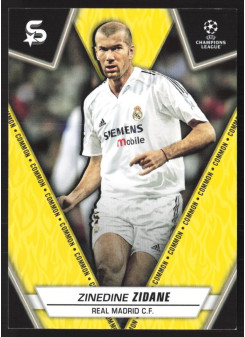 Zinedine Zidane, Kartička, 2023-24 Topps Superstars UEFA Club Competitions, INSERT