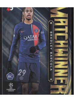 Bradley Barcola, Kartička, 2023-24 Topps Superstars UEFA Club Competitions, INSERT