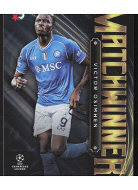 Victor Osimhen, Kartička, 2023-24 Topps Superstars UEFA Club Competitions, INSERT