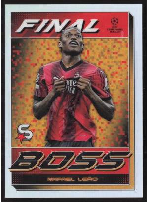 Rafael Leão, Card, 2023-24 Topps Superstars UEFA Club Competitions, INSERT