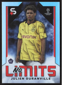 Julien Duranville, Kartička, 2023-24 Topps Superstars UEFA Club Competitions, INSERT