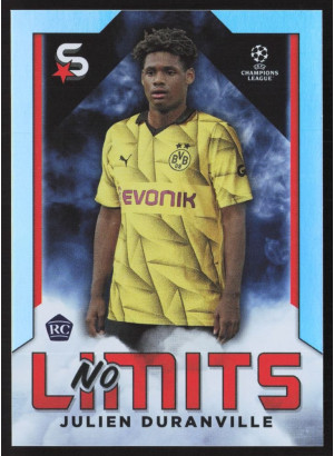 Julien Duranville, Card, 2023-24 Topps Superstars UEFA Club Competitions, INSERT