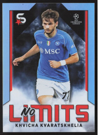 Khvicha Kvaratskhelia, Kartička, 2023-24 Topps Superstars UEFA Club Competitions, INSERT