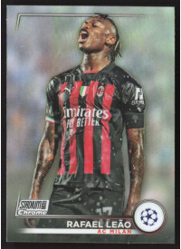 Rafael Leão, Kartička, 2022-23 Topps Stadium Club Chrome UEFA Club Competitions, Refractor