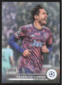 Federico Chiesa, Kartička, 2022-23 Topps Stadium Club Chrome UEFA Club Competitions, Refractor