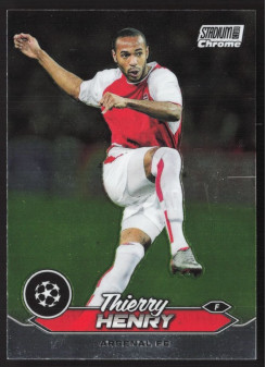 Thierry Henry, Kartička, 2023-24 Topps Stadium Club Chrome UEFA Club Competitions, BASE