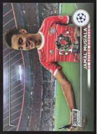 Jamal Musiala, Kartička, 2022-23 Topps Stadium Club Chrome UEFA Club Competitions, Refractor