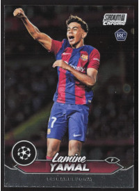 Lamine Yamal, Kartička, 2023-24 Topps Stadium Club Chrome UEFA Club Competitions, BASE