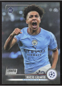 Rico Lewis, Kartička, 2022-23 Topps Stadium Club Chrome UEFA Club Competitions, Refractor