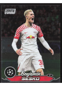 Benjamin Sesko, Kartička, 2023-24 Topps Stadium Club Chrome UEFA Club Competitions, BASE
