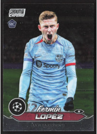 Fermin Lopez, Kartička, 2023-24 Topps Stadium Club Chrome UEFA Club Competitions, BASE