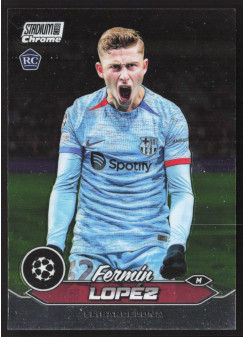 Fermin Lopez, Kartička, 2023-24 Topps Stadium Club Chrome UEFA Club Competitions, BASE