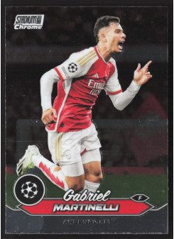 Gabriel Martinelli, Kartička, 2023-24 Topps Stadium Club Chrome UEFA Club Competitions, BASE