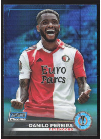 Danilo Pereira, Kartička, 2022-23 Topps Stadium Club Chrome UEFA Club Competitions, Blue Prism