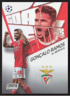 Gonçalo Ramos, Kartička, 2022-23 Topps Stadium Club Chrome UEFA Club Competitions, INSERT