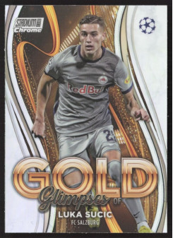 Luka Sucic, Kartička, 2022-23 Topps Stadium Club Chrome UEFA Club Competitions, INSERT