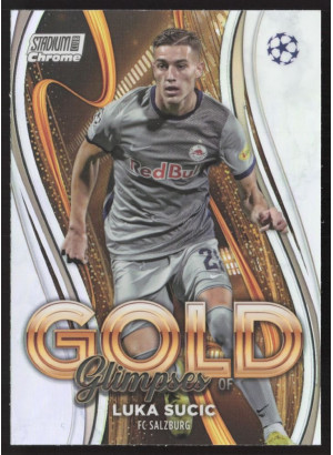 Luka Sucic, Card, 2022-23 Topps Stadium Club Chrome UEFA Club Competitions, INSERT