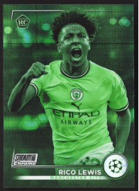 Rico Lewis, Kartička, 2022-23 Topps Stadium Club Chrome UEFA Club Competitions, LIMIT