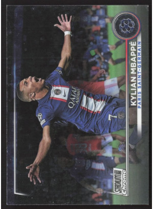 Kylian Mbappé, Card, 2022-23 Topps Stadium Club Chrome UEFA Club Competitions, BASE