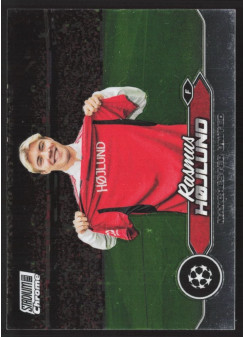 Rasmus Hojlund, Kartička, 2023-24 Topps Stadium Club Chrome UEFA Club Competitions, BASE