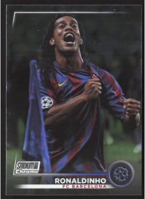 Ronaldinho, Card, 2022-23 Topps Stadium Club Chrome UEFA Club Competitions, BASE
