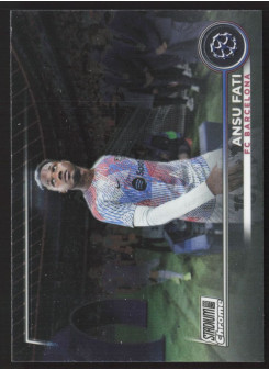 Ansu Fati, Kartička, 2022-23 Topps Stadium Club Chrome UEFA Club Competitions, BASE