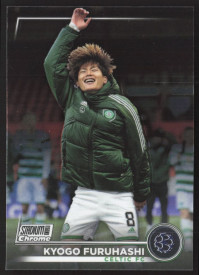 Kyogo Furuhashi, Kartička, 2022-23 Topps Stadium Club Chrome UEFA Club Competitions, BASE