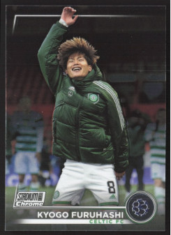 Kyogo Furuhashi, Kartička, 2022-23 Topps Stadium Club Chrome UEFA Club Competitions, BASE