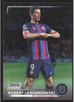 Robert Lewandowski, Kartička, 2022-23 Topps Stadium Club Chrome UEFA Club Competitions, BASE