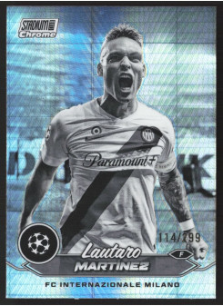 Lautaro Martinez, Kartička, 2023-24 Topps Stadium Club Chrome UEFA Club Competitions, LIMIT