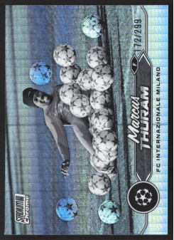 Marcus Thuram, Kartička, 2023-24 Topps Stadium Club Chrome UEFA Club Competitions, LIMIT