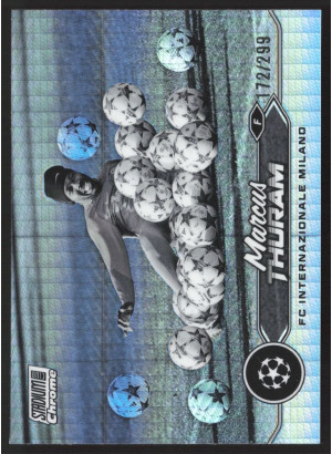 Marcus Thuram, Card, 2023-24 Topps Stadium Club Chrome UEFA Club Competitions, LIMIT