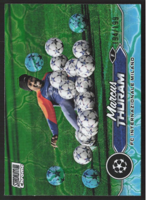 Marcus Thuram, Card, 2023-24 Topps Stadium Club Chrome UEFA Club Competitions, LIMIT