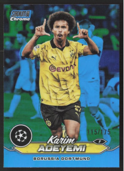 Karim Adeyemi, Kartička, 2023-24 Topps Stadium Club Chrome UEFA Club Competitions, LIMIT